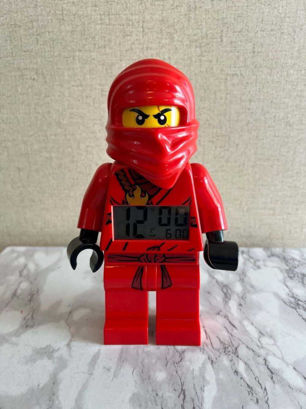 LEGO Ninjago Kai Minifigure Digital Alarm Clock